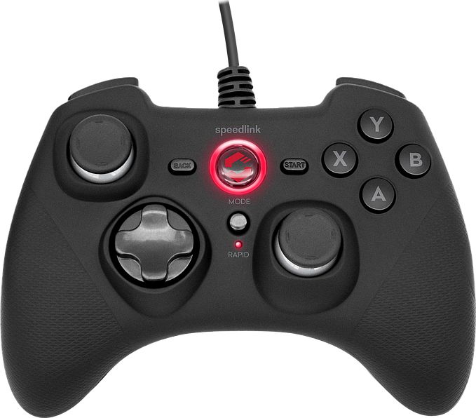 Gamepad Speedlink RAIT (SL-650010-BK) spēļu konsoles gampad