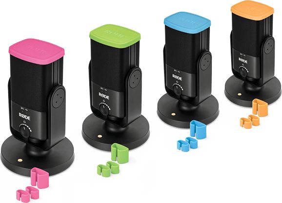 RODE COLORS - Kolorowe nakladki na NT-USB Mini Mikrofons