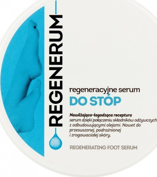 Regenerum  Regenerum Regeneracyjne serum do stop w kremie 125ml 5902802700827 (5902802700827) Roku, pēdu kopšana