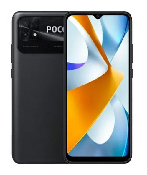 Poco C40 4GB/64GB Black Mobilais Telefons