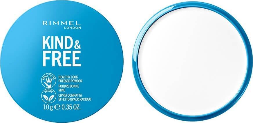 Rimmel  Rimmel London Kind & Free Healthy Look Pressed Powder Puder 10g 01 Translucent 128204 (3616302989904)