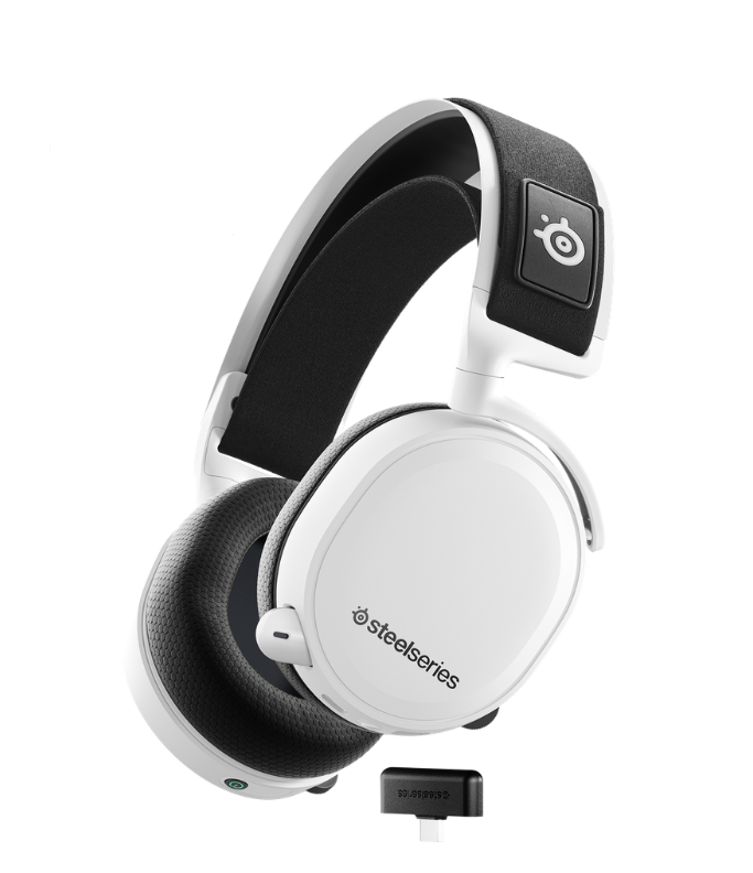 SteelSeries Arctis 7+ Headphones White (61461) austiņas