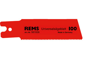 Rems Brzeszczot uniwersalny 100mm czerwony (561006) 561006 (4039976052979) Elektriskais zāģis