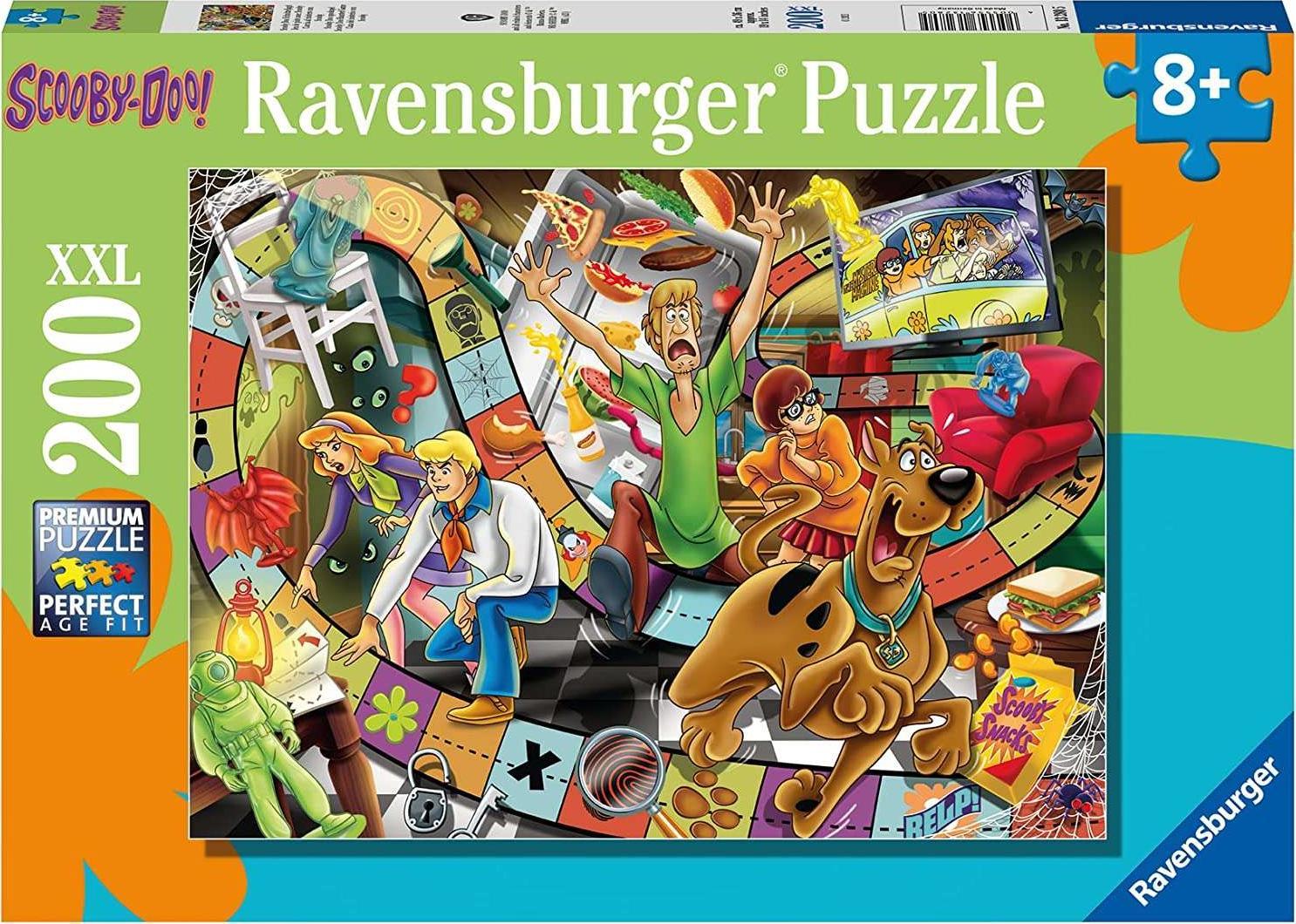 Ravensburger Puzzle 200 elementow XXL Scooby Doo puzle, puzzle