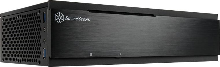 Silverstone SST-ML06B-E Milo HTPC Gehause - black Datora korpuss