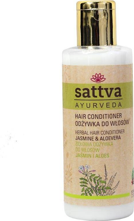 Sattva SATTVA_Ayurveda Hair Conditioner odzywka do kazdego rodzaju wlosow Jasmin & Aloes 210ml 5903794180550 (5903794180550)