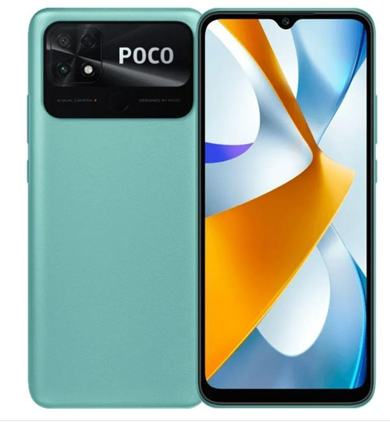 Poco C40 4GB/64GB Green Mobilais Telefons