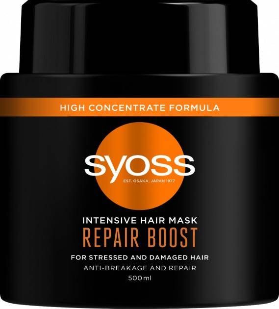 Syoss Syoss Intensive Hair Mask Repair Boost intensywnie regenerujaca maska do wlosow suchych i zniszczonych 500ml 9000101630565 (9000101630