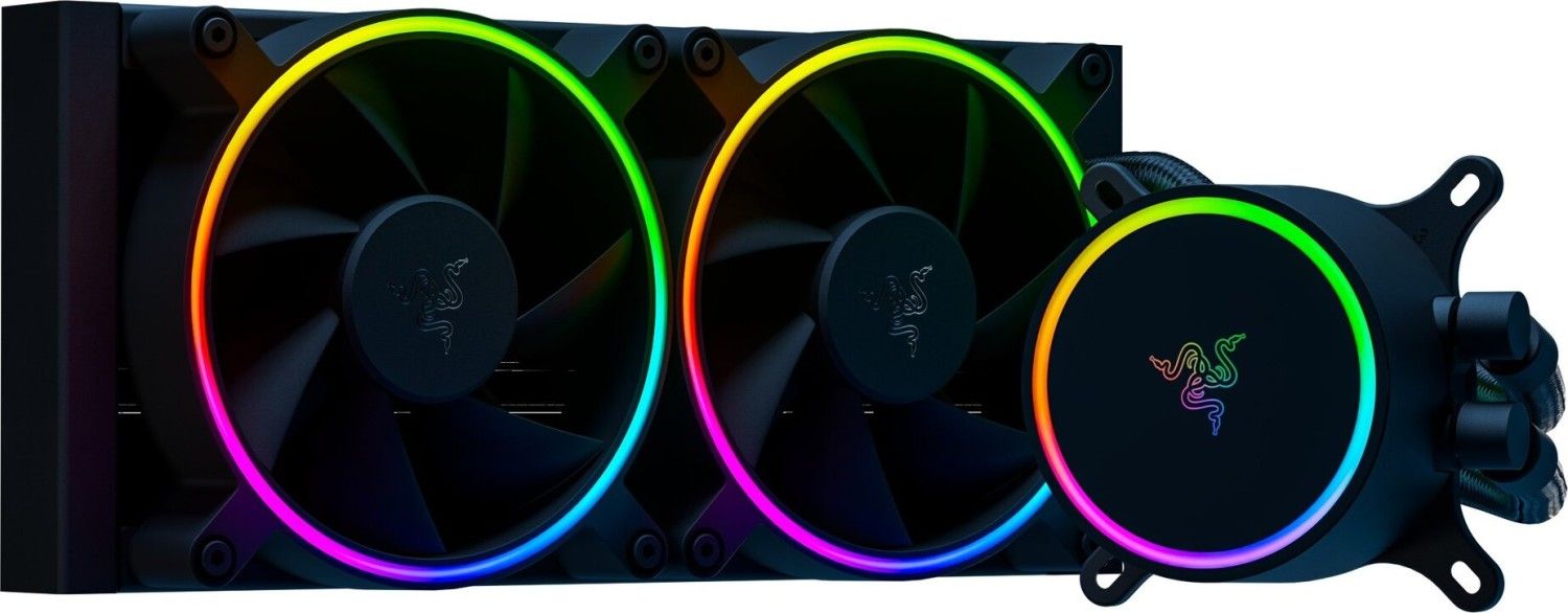 Razer Hanbo Chroma RGB AIO 240mm, water cooling (black) ūdens dzesēšanas sistēmas piederumi