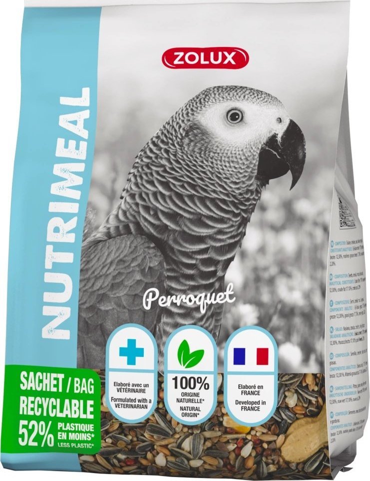 Zolux ZOLUX Mieszanka NUTRIMEAL 3 dla papug 700 g 11474960 (3336021390903)