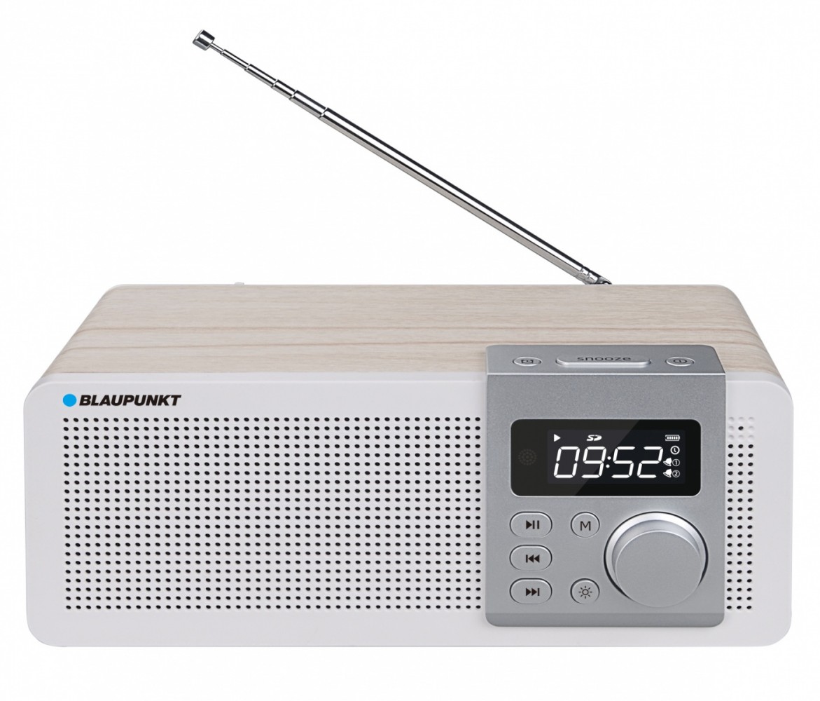 Radio PP14BT FM/SD/USB/Clock/Alarm BLAUPUNKT PP14BT (5901750502255) radio, radiopulksteņi