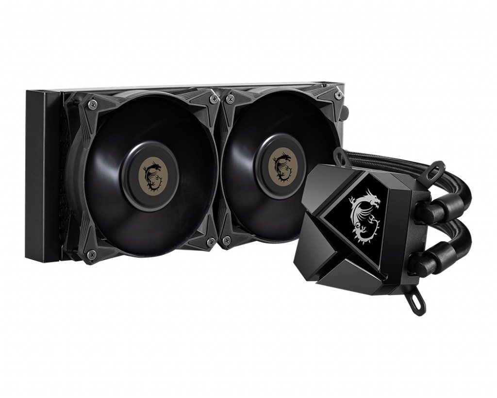 MAG Core Liquid P240 240mm Black CPU Cooler procesora dzesētājs, ventilators