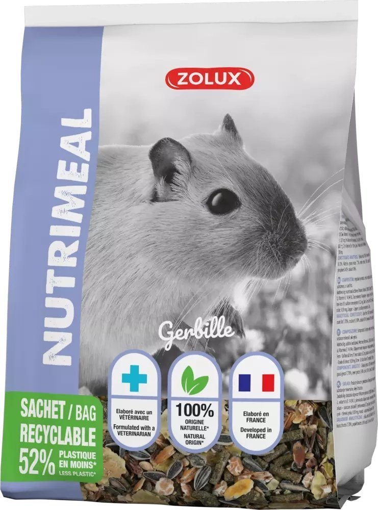 Zolux ZOLUX Mieszanka NUTRIMEAL 3 dla myszoskoczkow 600 g 11474978 (3336022102093)