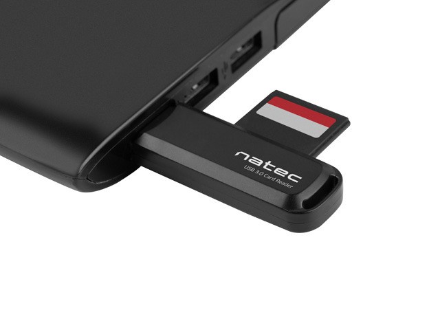 NATEC Scarab 2 card reader Black USB 3.0 Type-A karšu lasītājs