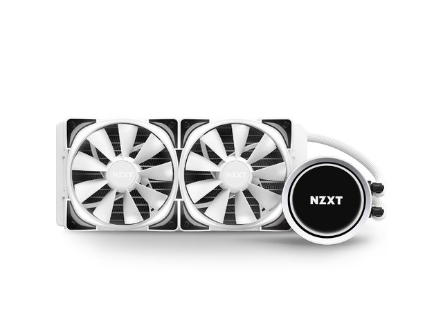 NZXT Kraken X53 RGB 240mm white AM4 ready - RL-KRX53-RW ūdens dzesēšanas sistēmas piederumi