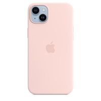 iPhone 14 Plus Silicone Case with MagSafe - Chalk Pink,Model A2911 aksesuārs