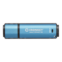 KINGSTON 64GB IronKey Vault Privacy USB USB Flash atmiņa