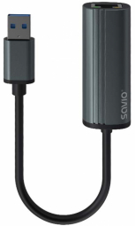 Savio USB-A 3.1 Gen 1 - RJ-45 Gigabit Ethernet AK-55