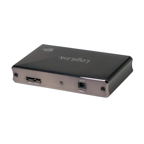 LogiLink USB 3.0 HUB 4-port, Aluminium mit Uberstromschutz USB centrmezgli