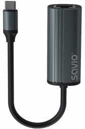 Savio AK-56 USB-C 3.1 Gen 1 - RJ-45 Gigabit Ethernet 5901986047759