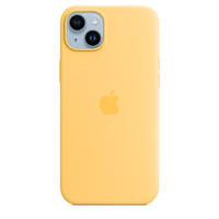 iPhone 14 Plus Silicone Case with MagSafe - Sunglow,Model A2911 aksesuārs