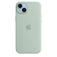 iPhone 14 Plus Silicone Case with MagSafe - Succulent,Model A2911 aksesuārs