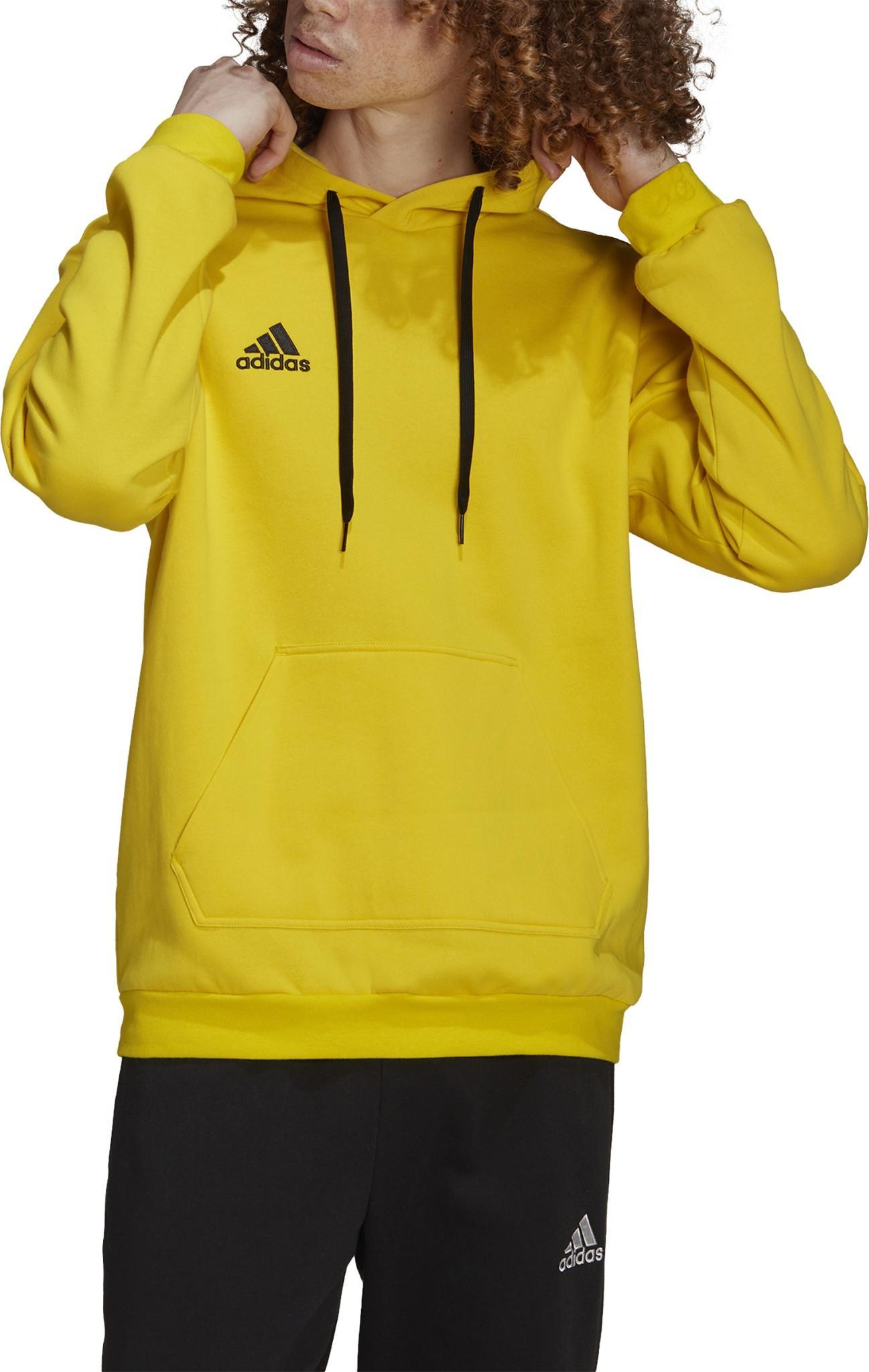 Adidas Bluza adidas ENTRADA 22 Hoody HI2140 HI2140 zolty L