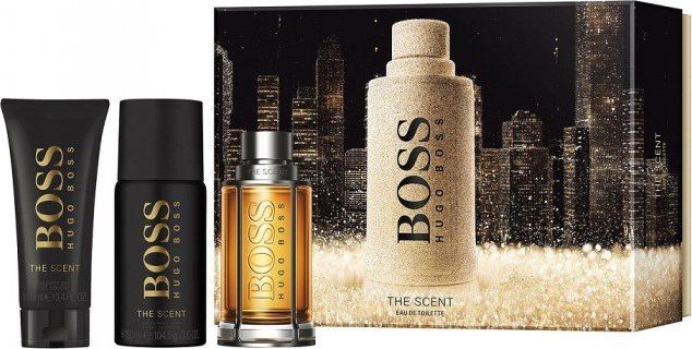 Hugo Boss SET HUGO BOSS The Scent For Man EDT spray 100ml + DEO spray 150ml + SHOWER GEL 100ml 3616302764181 (3616304197970)