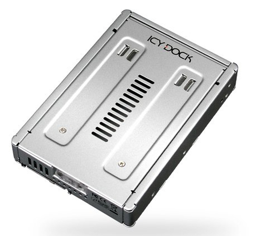 IcyDock MB982IP-1S-1 silver - 2.5 inch->3.5 inch SAS&SATA Converter piederumi cietajiem diskiem HDD