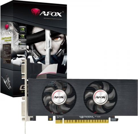 AFOX Geforce GTX750 4GB GDDR5 128Bit DVI HDMI VGA LP Dual V2 AF750-4096D5L4-V2 video karte