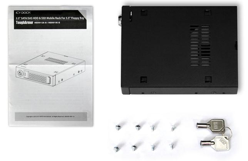 IcyDock MB991SK-B - 2.5 inch SATA I/II/III for 3.5 inch cietā diska korpuss