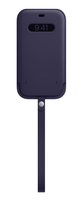 iPhone 12 Pro Max Leather Sleeve with MagSafe - Deep Violet, Model A2503 aksesuārs