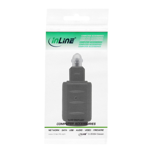 Inline Adapter AV InLine Optical Audio Coupling 3.5mm  (89907) adapteris