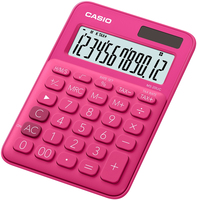 Casio MS-20UC-RD red kalkulators