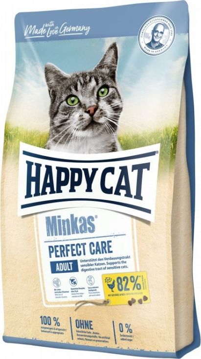 Happy Cat Minkas Perfect Care drob & ryz, 500 g HC-4024 (4001967074024) kaķu barība