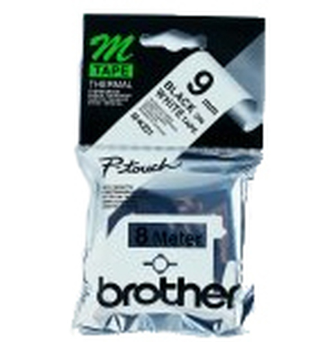 Schriftbandkassette Brother  9mm White/black  MK221BZ  rezerves daļas un aksesuāri printeriem