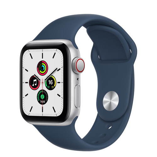 Apple Watch SE Alu Cell 40mm SR - MKQV3FD / A sports armband, abyss blue Viedais pulkstenis, smartwatch
