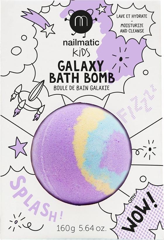 Nailmatic NAILMATIC_Kids Bath Bomb kula do kapieli dla dzieci Pulsar 160g 3760229897351 (3760229897351) aksesuāri bērniem