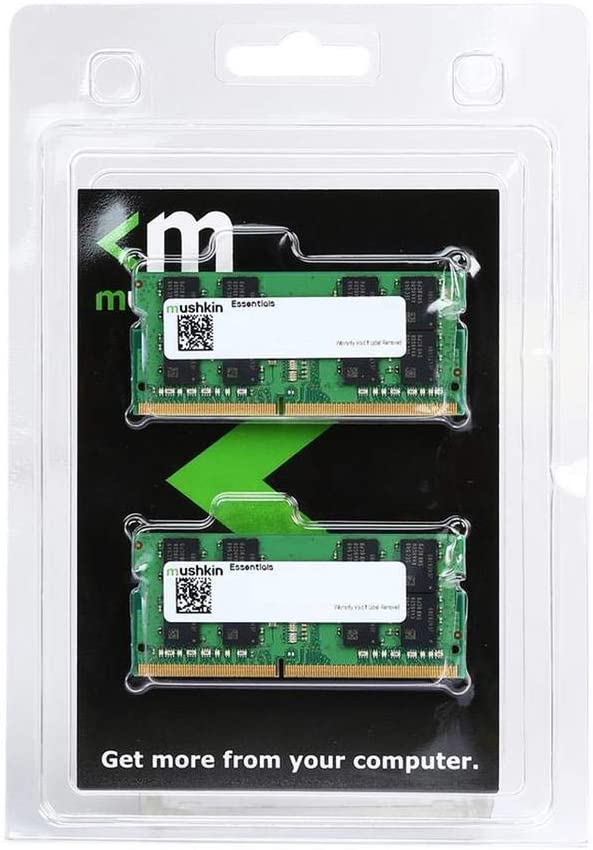 Mushkin DDR4 - 64 GB -2933 - CL - 21 - Dual Kit, Essentials (MES4S293MF32GX2) operatīvā atmiņa