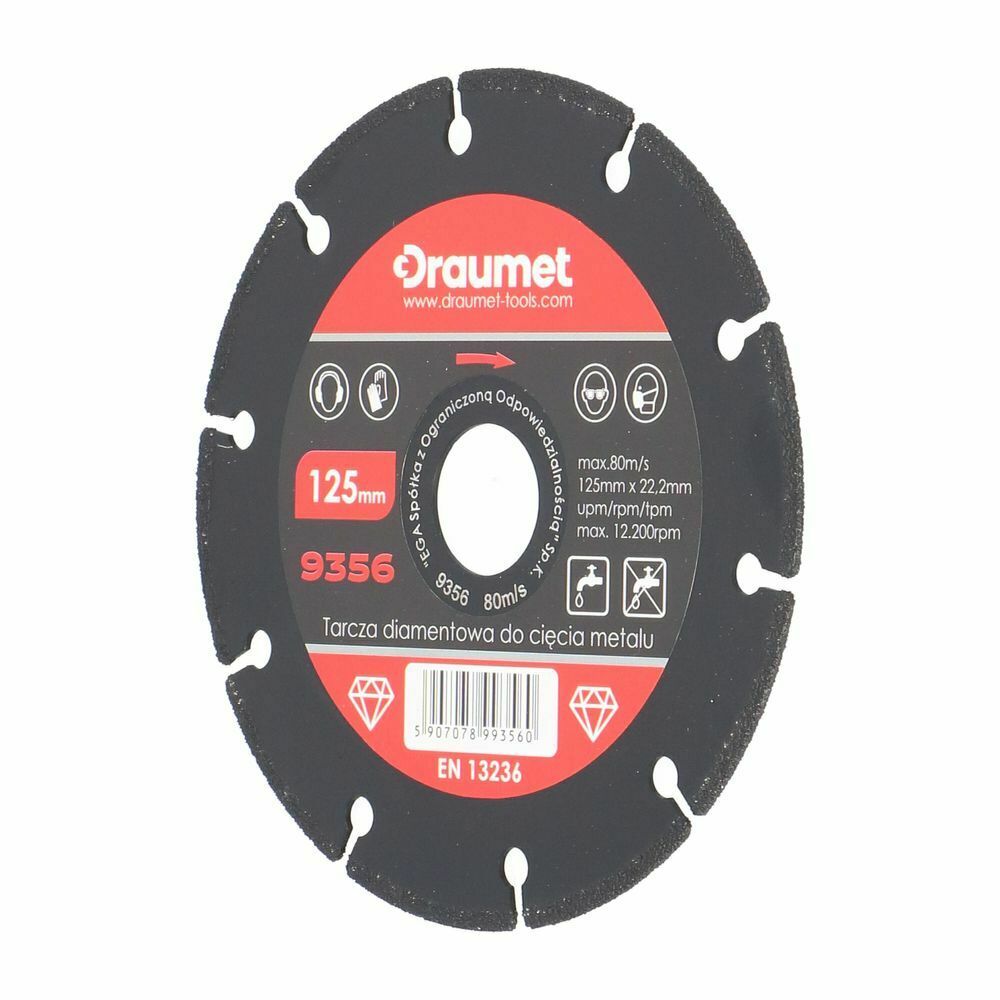 Dimanta disks met. Draumet 125mm 8993560 (5907078993560)
