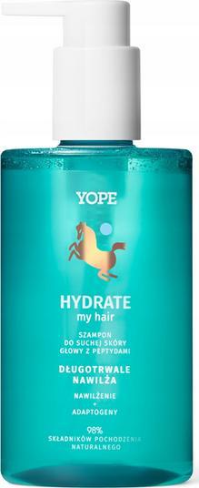 Yope Yope Hydrate My Hair szampon do suchej skory glowy z peptydami 300ml 693009 (5903760203009) Matu šampūns