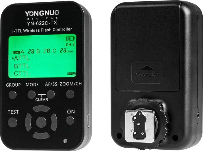 Yongnuo Sterownik radiowy YONGNUO YN-622C-TX Canon 0000000487 (6947110919065) foto, video aksesuāri