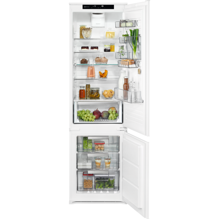 Electrolux ledusskapis ar saldētavu apakšā (iebūv.), 188.4 cm ENS8TE19S