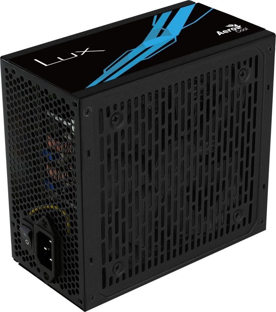 Aerocool LUX1000 PC Power Supply 1000W 80 Plus Gold 90% Efficiency Black Barošanas bloks, PSU