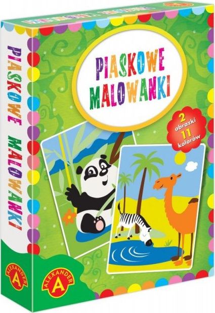 Alexander Piaskowe malowanki - Panda i Wielblad ALEX 389539 (5906018024647)