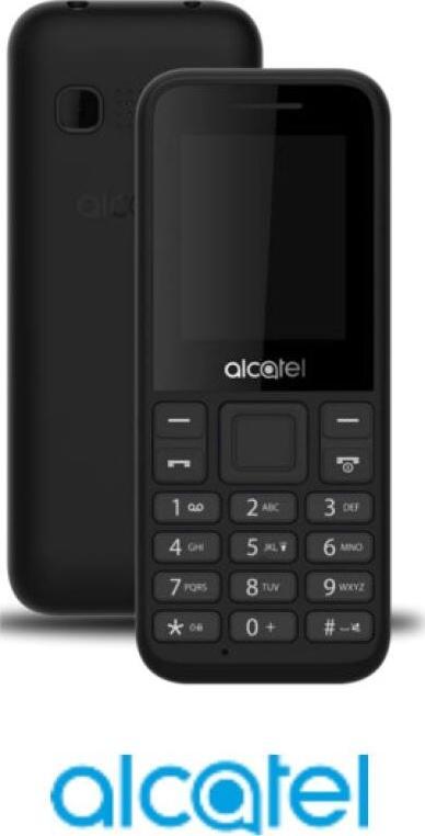 Telefon komorkowy Alcatel Telefon Alcatel 1068 CZARNY 1068 CZARNY Mobilais Telefons