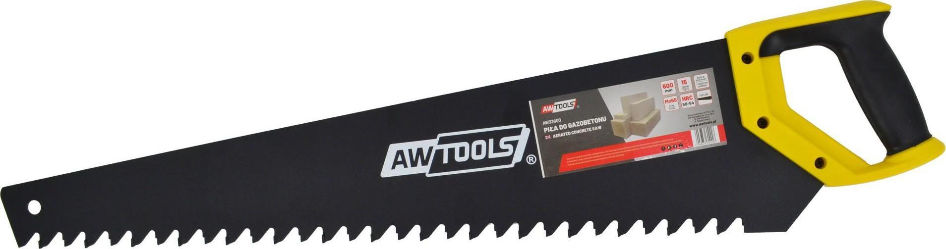 AWTools AERATED CONCRETE SAW 600MM 15-TOOTH. AW33600 Zāģi
