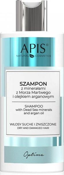 Apis APIS_Optima Shampoo szampon do wlosow normalnych z tendencja do przetluszczania sie z mineralami z Morza Martwego i Trawa Cytrynowa 300 Matu šampūns