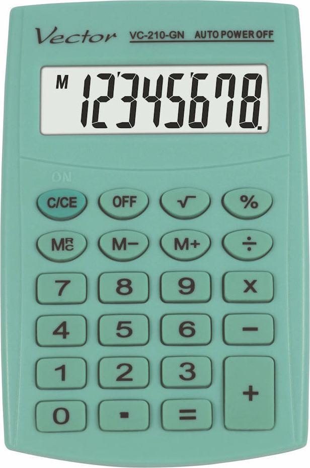 Kalkulator Vector Smart 3724 KAV VC-210 GN K-VVC210GN (5904329965697) kalkulators