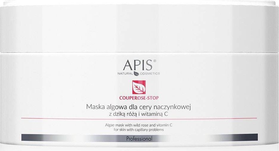 Apis APIS Couperose-Stop Algae Mask maska algowa dla cery naczynkowej z dzika roza i witamina C 100g 5901810005665 (5901810005665)